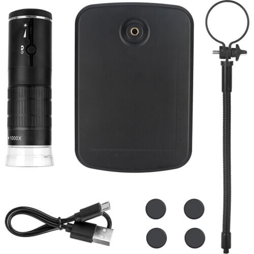 WiFi USB Digital Microscope HD 1080P 1000X Microscope Mobile Phone Microscope Camera for Smartphone PCB Inspection Tools