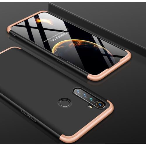 Oppo Realme 5 Pro Case Colored 360 Degree Full Cover Shockproof Matte Case for Oppo Realme5 Real Me 5 Pro Q with Glass Protector