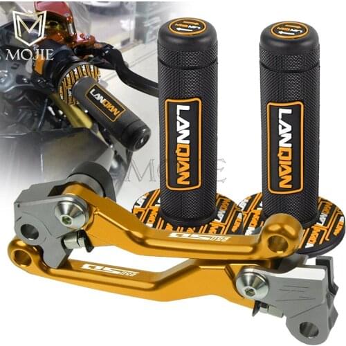 For SUZUKI 250SB 250 SB 2002-2006 2003 2004 2005 CNC Pivot Brake Clutch Levers Dirt Bike Handle Hand Grip Handlebar Motocross