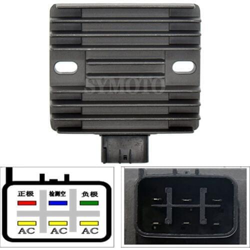 For Suzuki DL1000 GSR400 GSR600 GSX1400 AN250 AN400 Burgman Skywave 250 400 Motorcycle Voltage Regulator Rectifier 12V