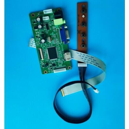 For NV156FHM-N43 30Pin monitor DRIVER EDP HDMI 1920X1080 KIT VGA LCD DIY LED EDP SCREEN display Controller board 15.6"