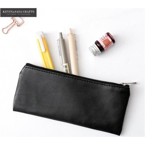 KEVIN&SASA CRAFTS Black Pencil Cases