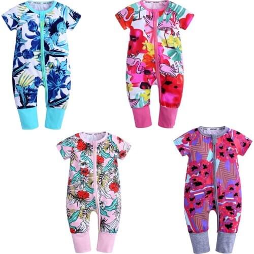 New 2019 Short sleeve Romper baby boy Girl Spring Summer Cotton mouse print newborn rompers clothing toddler costume jumpsuit
