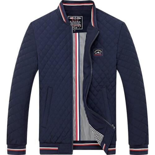 2021 Mens Jackets Autumn Cotton Liner Warm Jacket Men Kenty Shark Brand Jackets & Coats Mens Vests Bomber Jacket Men 3XL 4XL