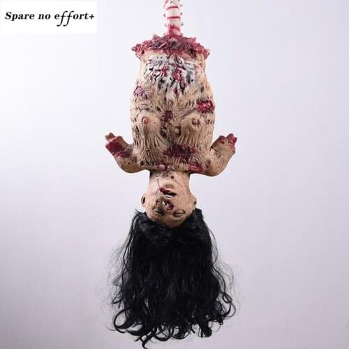 New Halloween Hanging Ghosts Animated Scary Halloween Party Decoration Electric Creepy Haunted House Bar Halloween Horror Ghosts