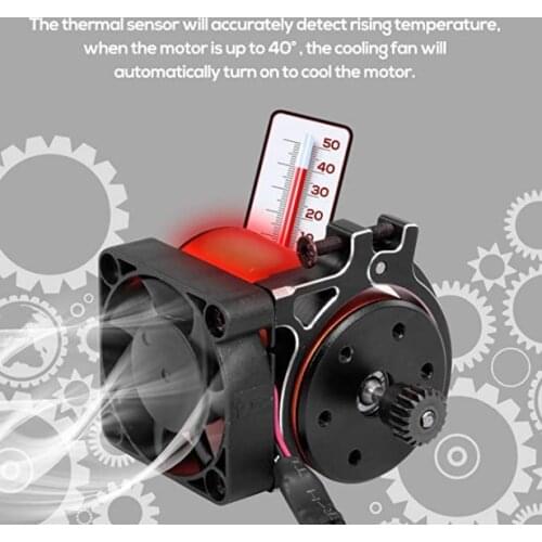 HeatSink Radiator Cooling Fan Thermal Sensor For 1515/1512/4268 42mm/4274 Motor RC Drone Car Accessories RC Parts High Quality