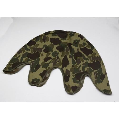 Military War Reenactments WWII USMC M1 Pacific Reversible Camo Helmet Cover