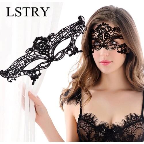 Cosplay Sex Costumes For Women Hollow Out Lace Party Nightclub Queen Eye Mask Female Erotic Lingerie Sexy Exotic Accessories
