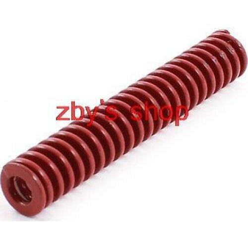 Medium Duty Red Tubular Compression Die Spring 10mm x 60mm