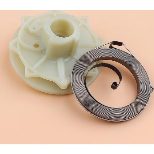 Starter Pulley Recoil Spring Kit fit Partner 350 351 Poulan 3314 3416 3516 1900 1950 1975 2025 2050 OEM 530037817 Chainsaw Spare