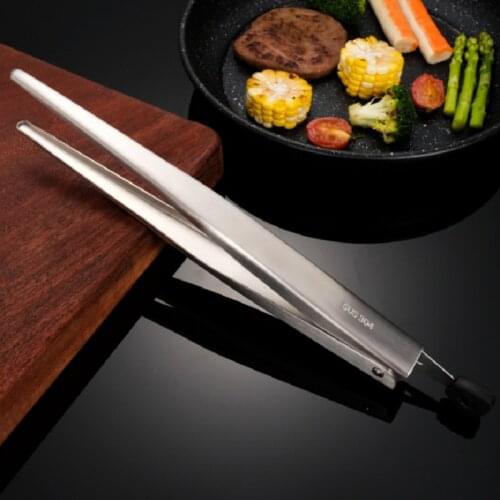 Stainless Steel Barbecue Clip Multifunctional Bread Barbecue Clip Buffet Steak Baking Clip