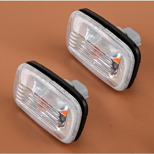 1 Pair Car Side Turning Lamp Fender Maker Signal Light Corner Indicator Fit for Toyota Lexus ES300 Land Cruiser LC80 LC100 Hilux