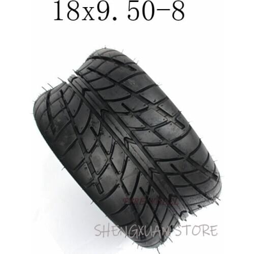 18x9.50-8inch Vacuum Tires For Electric Scooter GO KART KARTING ATV UTV Buggy Tubeless Rubber Tyre