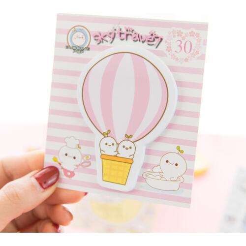 2pcs/lot Creative Kawaii Cartoon Memo Pad N Times Sticky Notes Bookmark School Office Supply Stationery Paper