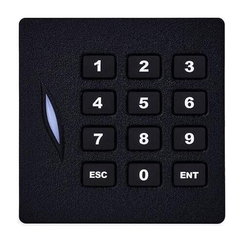 5pcs Rfid keypad IC reader 13.56M Wiegand 26/34 format Reader read 8/10-digit waterproof, KR102M