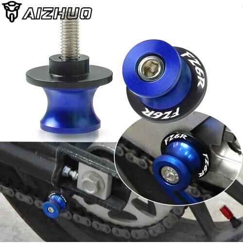 FZ6R Motorcycle Accessories 6MM CNC Swingarm Spools Stand Screws Slider For YAMAHA FZ-6R FAZER600 FZ6S FZ6N FZ6R FZ6FAZER 2019