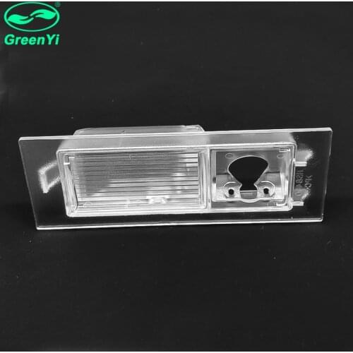 GreenYi Vehicle Rear View Camera Installation Bracket License Plate Lights for Jeep Renegade 2016 Car