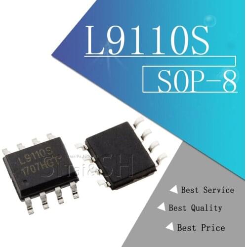 10PCS L9110S L9110 9110 SOP8 full bridge drive motor driver chip New and original SOP-8