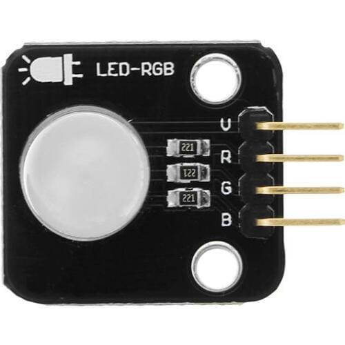 FOR Arduino Electronic Building Blocks Full Color Led Module 10Mm High Brightness Rgb Gurable Full Color Led