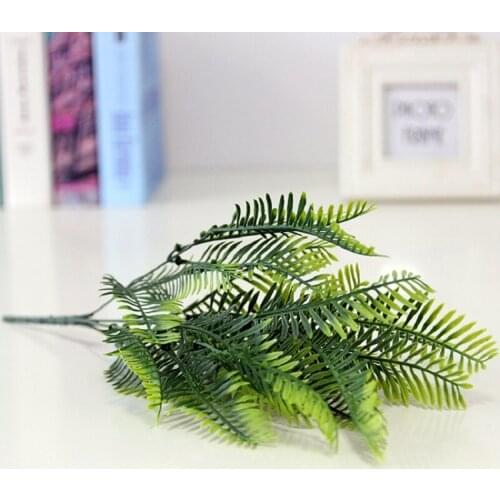 Artificial fernwort Persian leaf artificial plant Fake Plant plastic leaf folium cycas Plant wall decoration