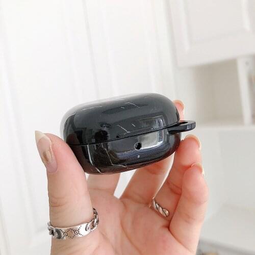Marble Earphone Case For Samsung Galaxy Buds Live Pc Hard Shell Headphone Protective Cover For Galaxybuds Live 2020 Charging Box