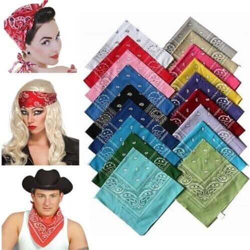 New Paisley Bandana Biker Head Wear Bands Scarf Neck Wrist Wrap Head Band