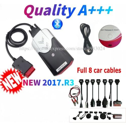 2021 new vci vd ds150e cdp Bluetooth 2017.r3 2016.r0 with keygen for delphis Obd2 cars trucks diagnosis tool Scanner for Delphis