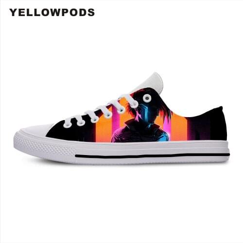 New Canvas Men Casual Shoes 2019Fashion Scandroid Music Comfortable Lightweight Mens Womens Off White Shoes Man