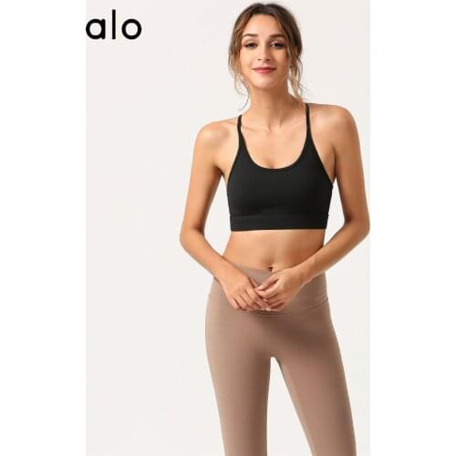 Yoga New Sexy Beauty Back Yoga Underwear Bra Sports Training Push-up Anti-shock Bras /40