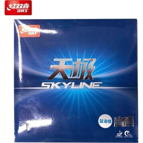 New Arrival Dhs Skyline 2 Table Tennis Rubber Pimples In Provincial Team National Team Blue Sponge For Pro Player