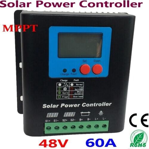 60A 70A 80A 90A 100A Solar Controller MPPT Solar Charge Controller for 48v PV System Solar Regulator