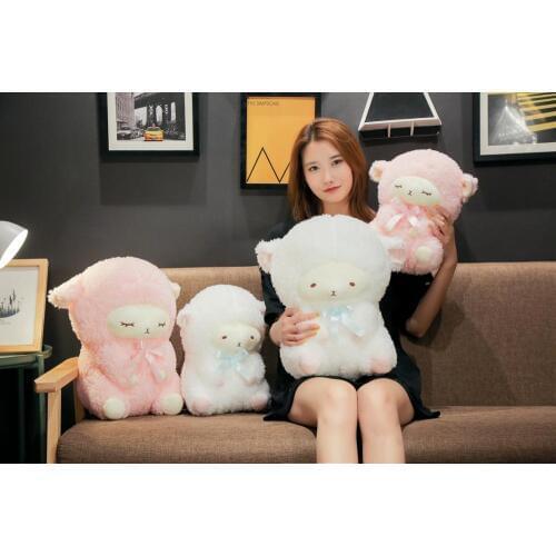 High quality 30/40cm cute sheep doll sheep plush toys baby toys to send children birthday gifts Christmas gifts girls toys