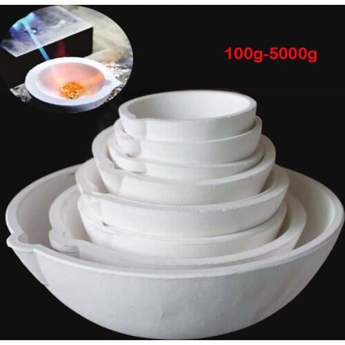 New 150 Grams High Temperature Quartz Silica Melting Crucible for Jewelry Tools