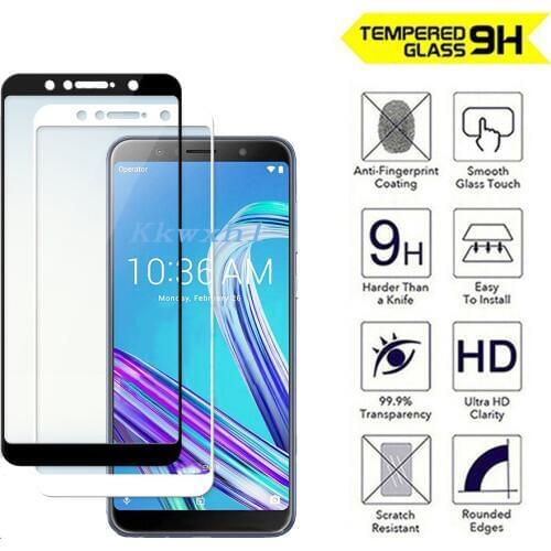 2.5D 9H Premium full Tempered Glass For ASUS ZenFone Max Pro M1 ZB601KL ZB602KL 6" Screen Protector protective film phone
