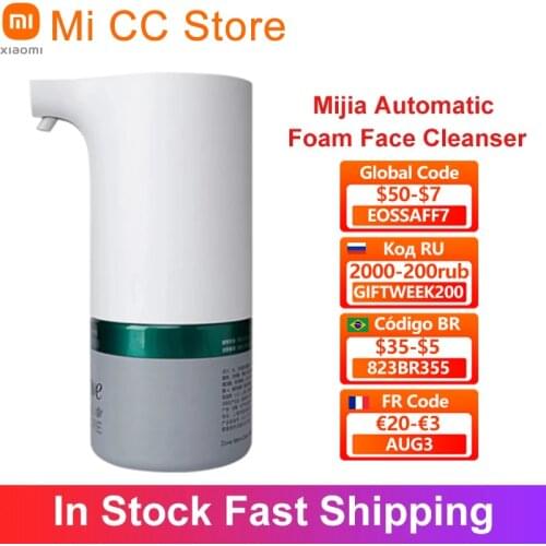 Xiaomi Mijia Automatic Foam Facial Cleaner Long Standby Time Intelligent Dispenser Deep Cleaning Liquid Foam Washing Machine