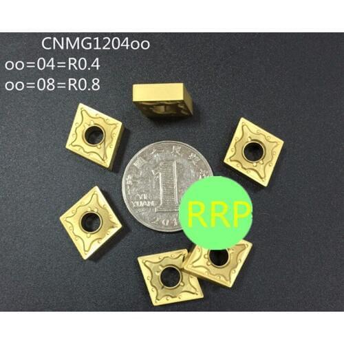 Free shipping 10pcs RRP-CNMG120404-UE6020 carbide inserts, for cutting steel, made by Chinese factory in good quality