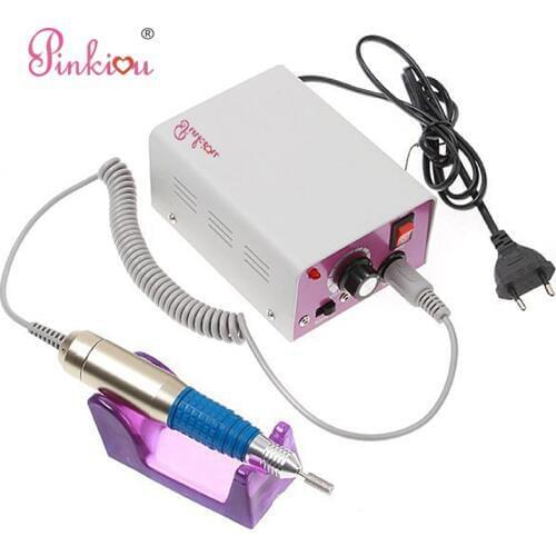 Pinkiou Nail Drilling Cutter For Manicure With Nail Polishing Bits Pen Holder Nail File Tool Kit For Nails Art Design