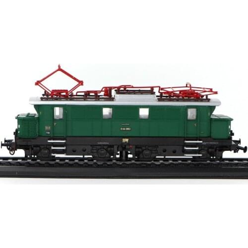 Diecast 1:87 Scale E 44 002 1933 Vintage Electric Train Model Alloy Collection Static Ornaments Souvenir Display Vehicle Toys