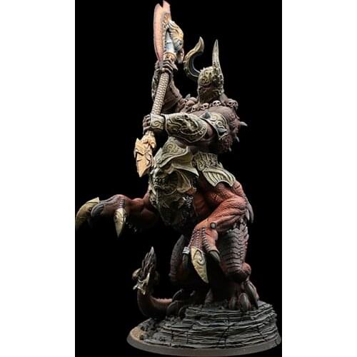 New Unassembled 182mm ancient fantasy man warrior (WITH BIG BASE ) Resin Figure Unpainted Model Kit