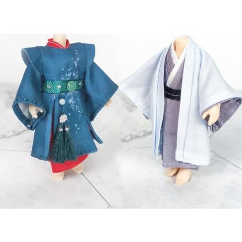 OB11 baby clothing Wenke line Zhou Zishu BJD Hanfu doll Zhang Zhehan Gong Jun doll ancient costume doll clothes