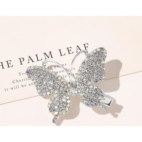 2021 New Fashion Fine Bow Pearl Rhinestone Flower Letters Alloy Geometric Hair Claw Barrette Women Girl Hair Accessories Headwer