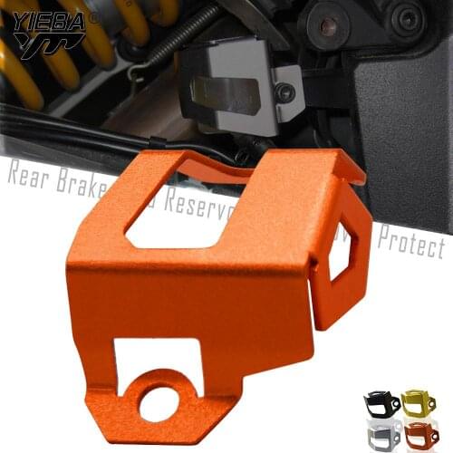 For 1190 1050 1290 Adventure CNC Rear Brake Fluid Reservoir Protective Cover Guard Motorcycle FOR 1290 SUPER ADVENTURE