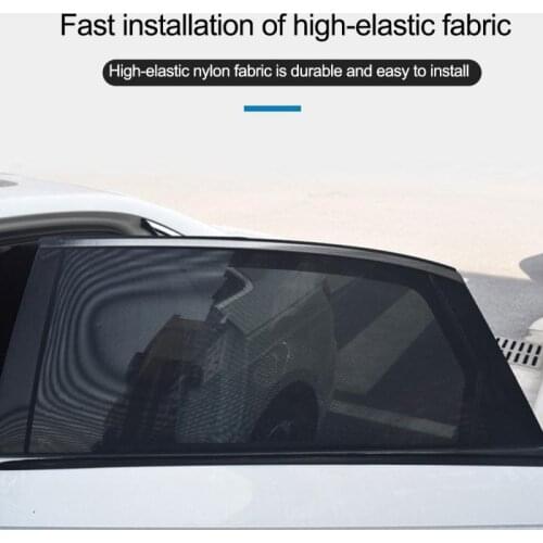 2pcs Car Sun Shade Styling Accessories Auto UV Protect Curtain Side Window Sunshade Mesh Sun Visor Protection Films Roller Blind