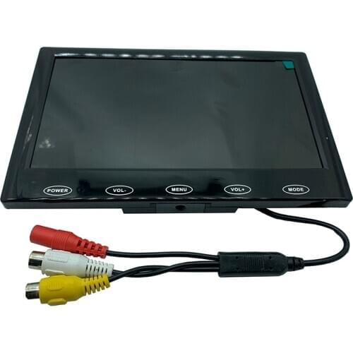 7'' 7inch TFT LCD Display Color TFT Monitor Video + AV Cable DVD VCR 800 x 480