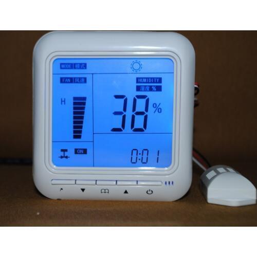 AC220V5A Relay contact capacity Dehumidification and humidification controller with Humidity sensor
