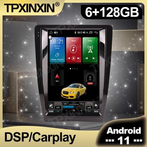 128GB 12.1 Inch Tesla Screen Android 11 Car Radio For Audi A3 2008 - 2012 Multimedia Auto DVD Player Navigation Stereo GPS 2 din