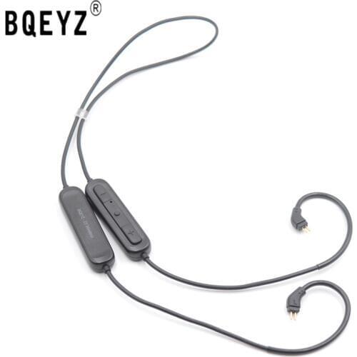 BQEYZ Z3 Wireless Bluetooth 5.0 AptX-HD Cable MMCX/ 0.78mm Connector Waterproof Earbuds Cable For BQ3 KC2 T2 N1 P1 NO.3 S2 KANAS