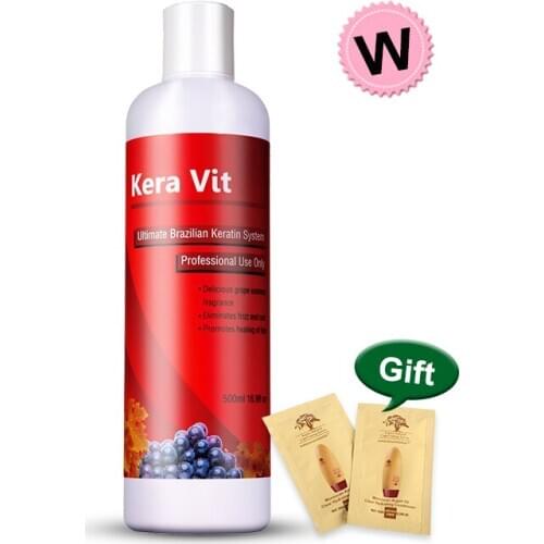 500ml Brazilian Keratin 1.6% Formalin Grape Smelling Moisturizing Treatment For Hair Care Straighting&Repair Damage Hair