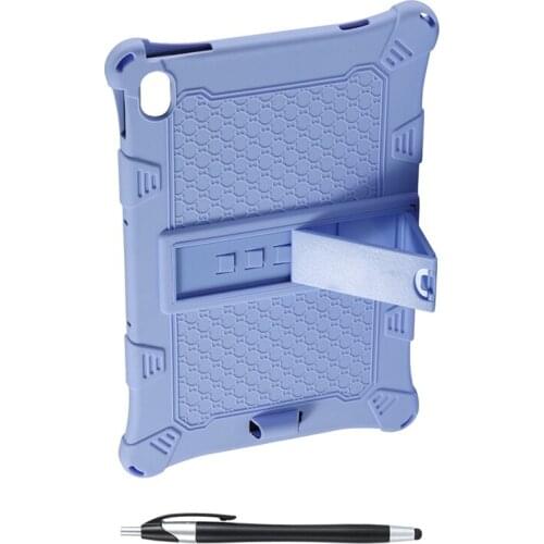 Tablet Case for Lenovo Xiaoxin Pad TB-J606F 11 inch Silicone Case Anti-Drop Cover with Adjustable Tablet Stand
