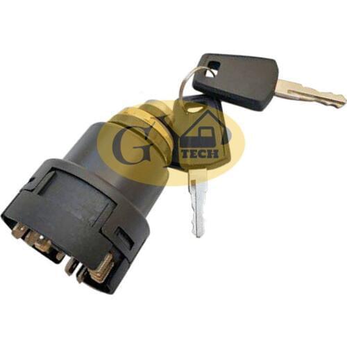 YC60 YC85 YC230-8 Yuchai excavator Ignition Switch Chinese Excavator Earthmoving replacement part